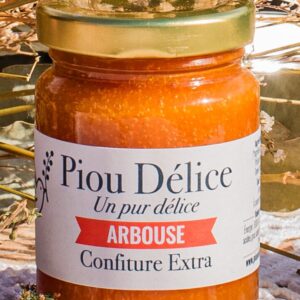 confiture baies sauvages arbouse