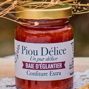 confiture de baies sauvages églantier
