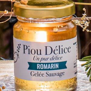 Gelée de plantes aromatiques bio romarin