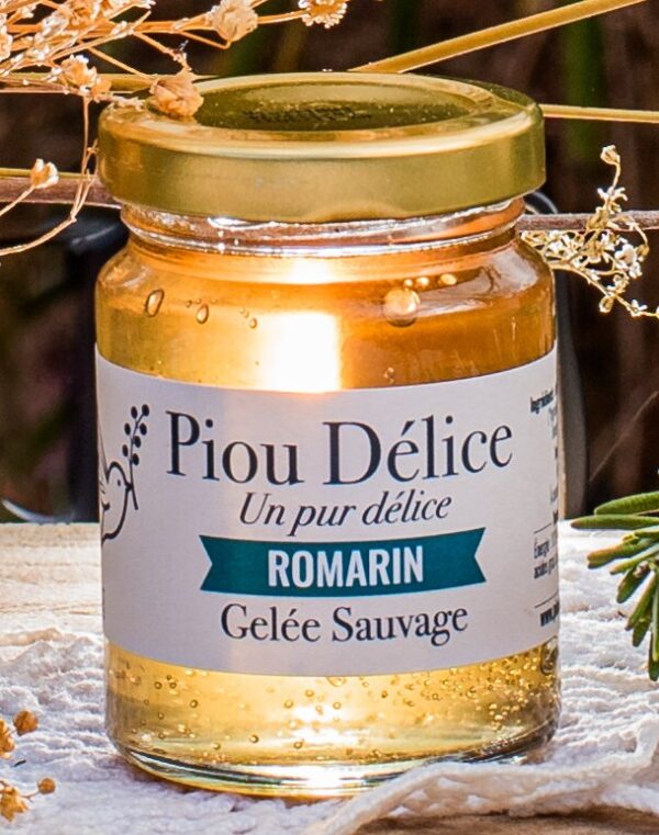Gelée de plantes aromatiques bio romarin